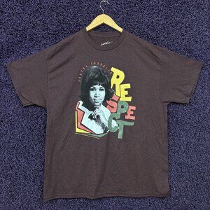 Aretha Franklin RESPECT the Queen of Soul and R&B T-Shirt XL